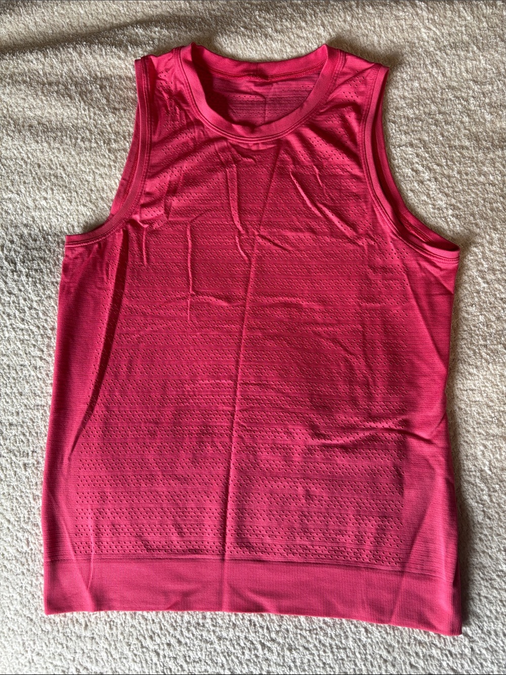 Lululemon perforated tank top. Size 6